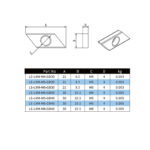 Nut matica/dijamantska/ LE-LXM-M8-GB40