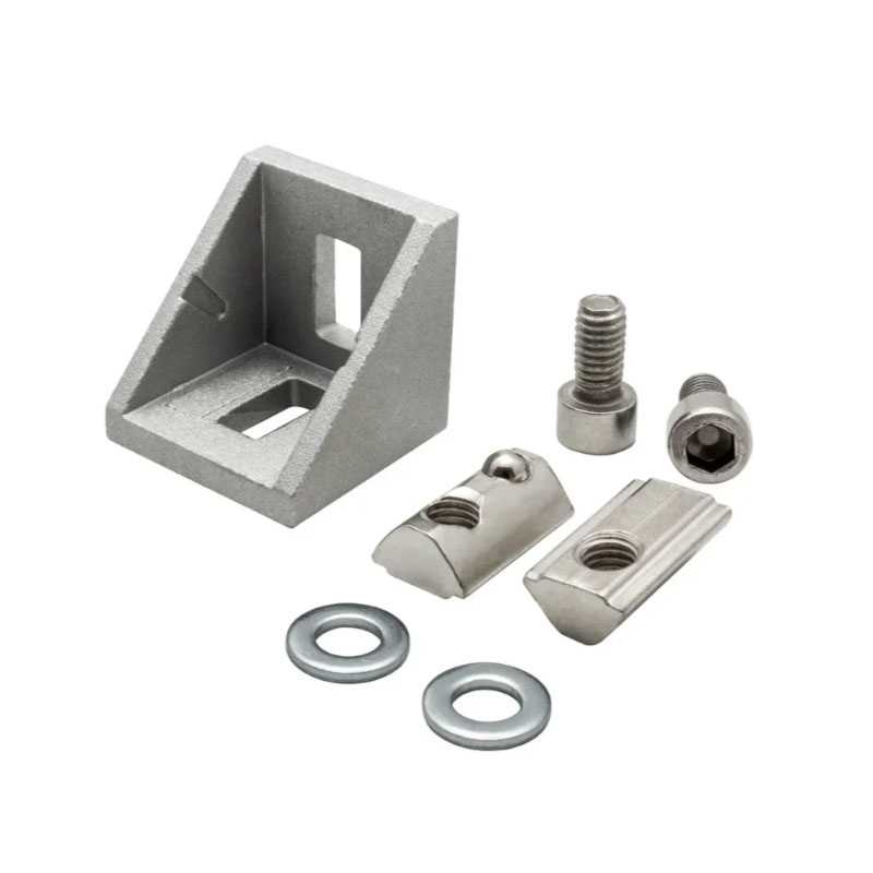 Ugaona spojnica sa vijkom-SET / XLE-JJ-4545 Ugaona spojnica sa vijkom-SET / XLE-JJ-4545 | Konstruktivni profili