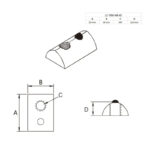 T matica sa oprugom LE-TXM-M8-45