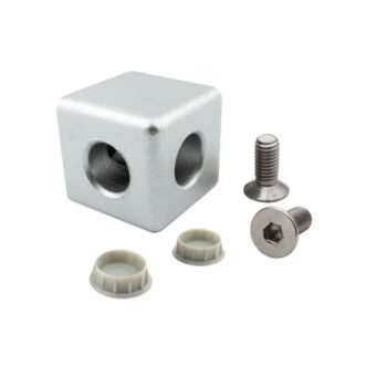 Ugaoni kockasti 2-kraki konektor-SET / XLE-2TK-30