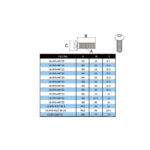 Imbus vijak/sočivasta glava/ LE-BYS-M8*12 / pakovanje od 50 komada /