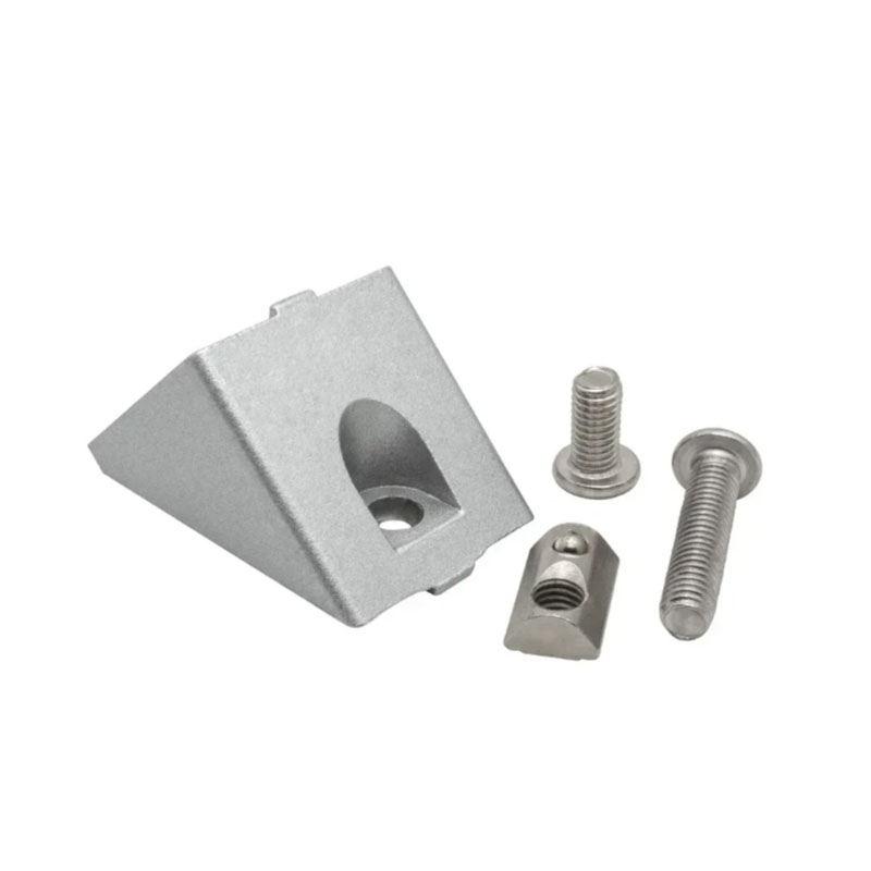 Ugaona spojnica za aluminijumske profile 40x40 / XLE-JJ-40R Ugaona spojnica za aluminijumske profile 40x40 / XLE-JJ-40R | Konstruktivni profili