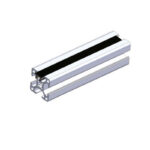 PVC poklopac za al.profile  / XLE-PFT-8 / Crni